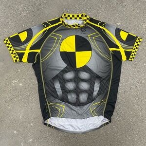 Primal Wear Crash Test Dummy Biking Jersey Shirt Vest size XL